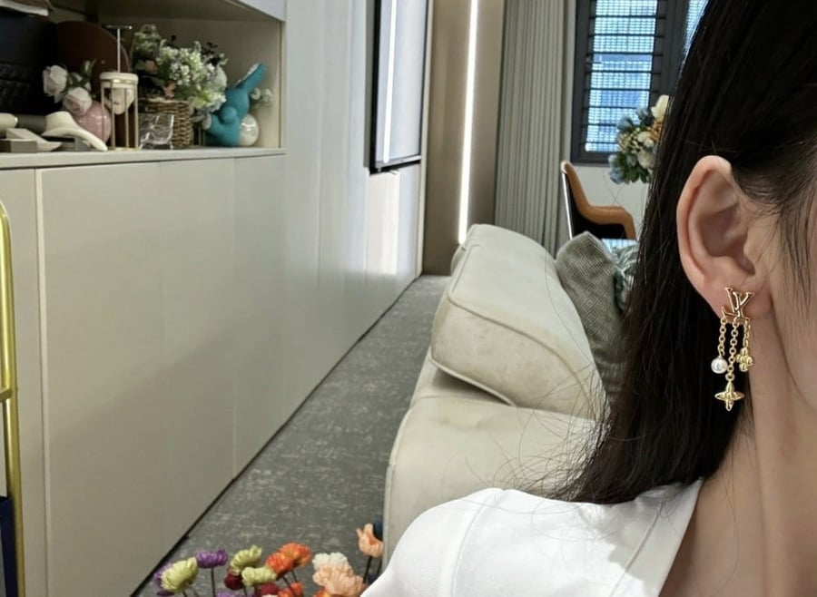 Lv earrings