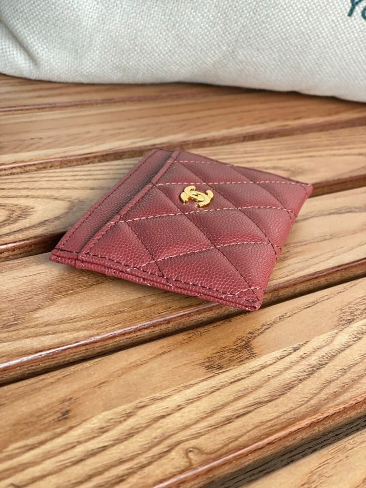 Chanel card holder