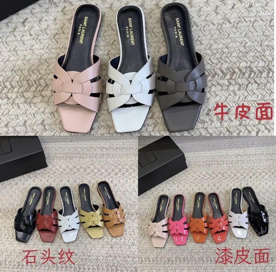 YSL slippers