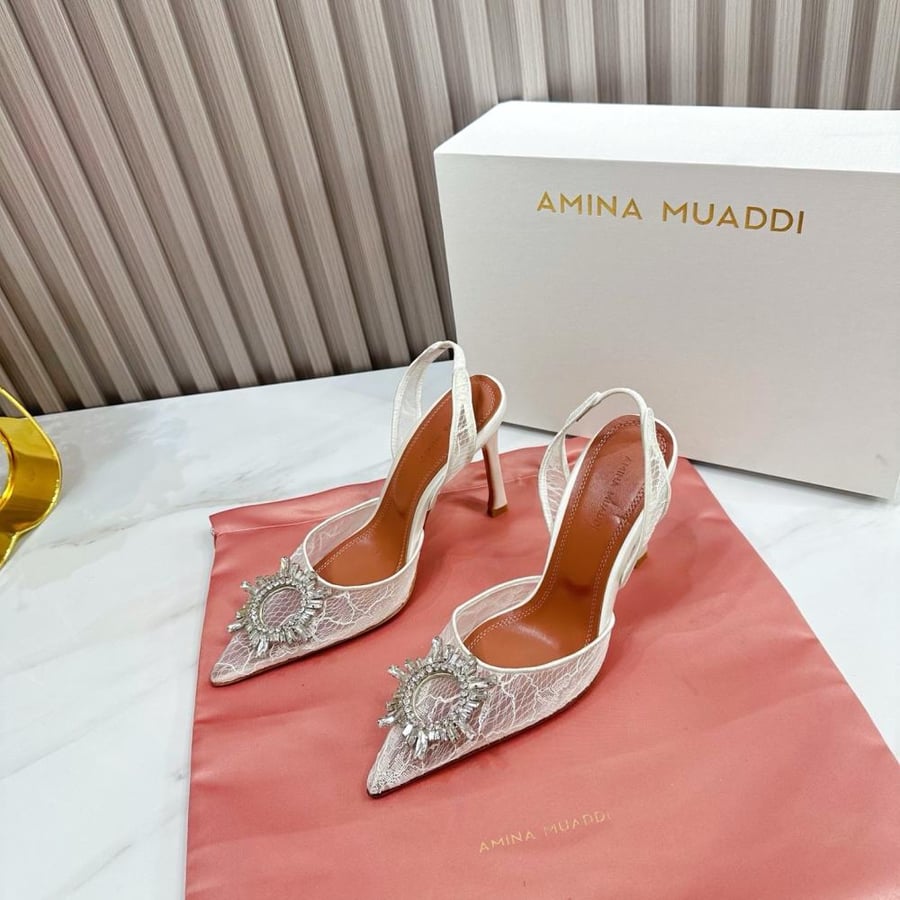 Amina Muaddi Heels