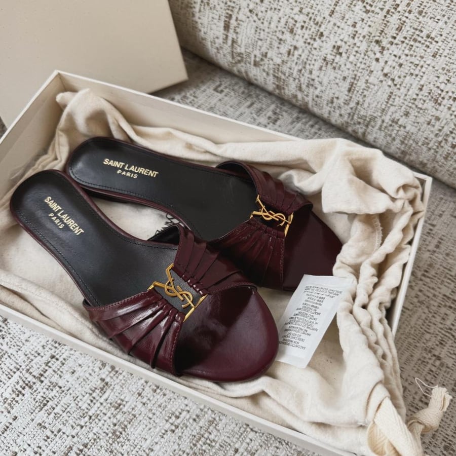 YSL slippers