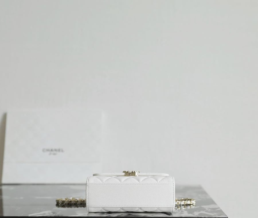 Chanel white small bag