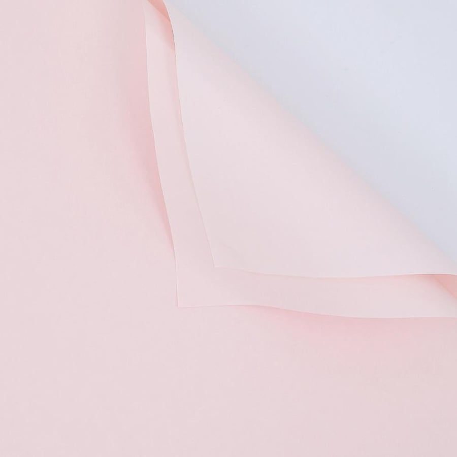 Heavy luxurious wrapping paper pink icy (15 pieces)