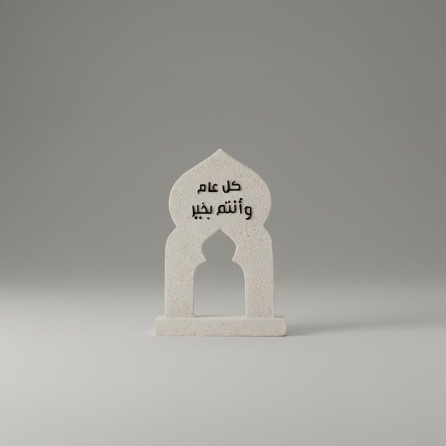 استاند صغير "كل عام وانتم بخير"