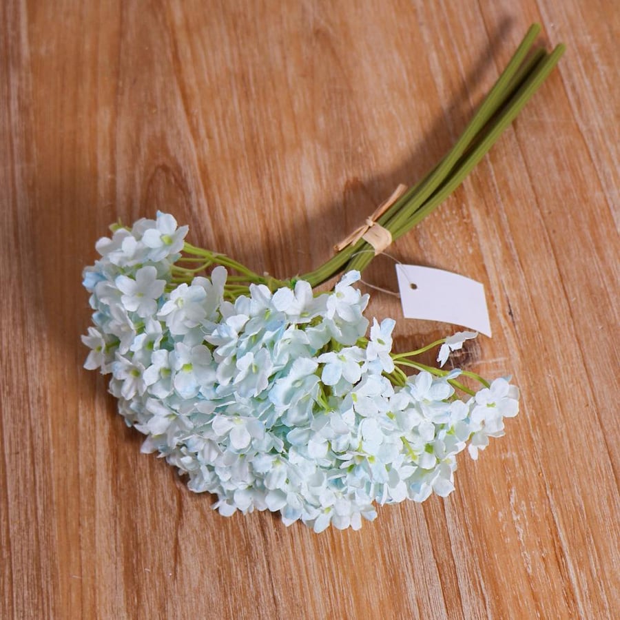 Blue flower bouquet