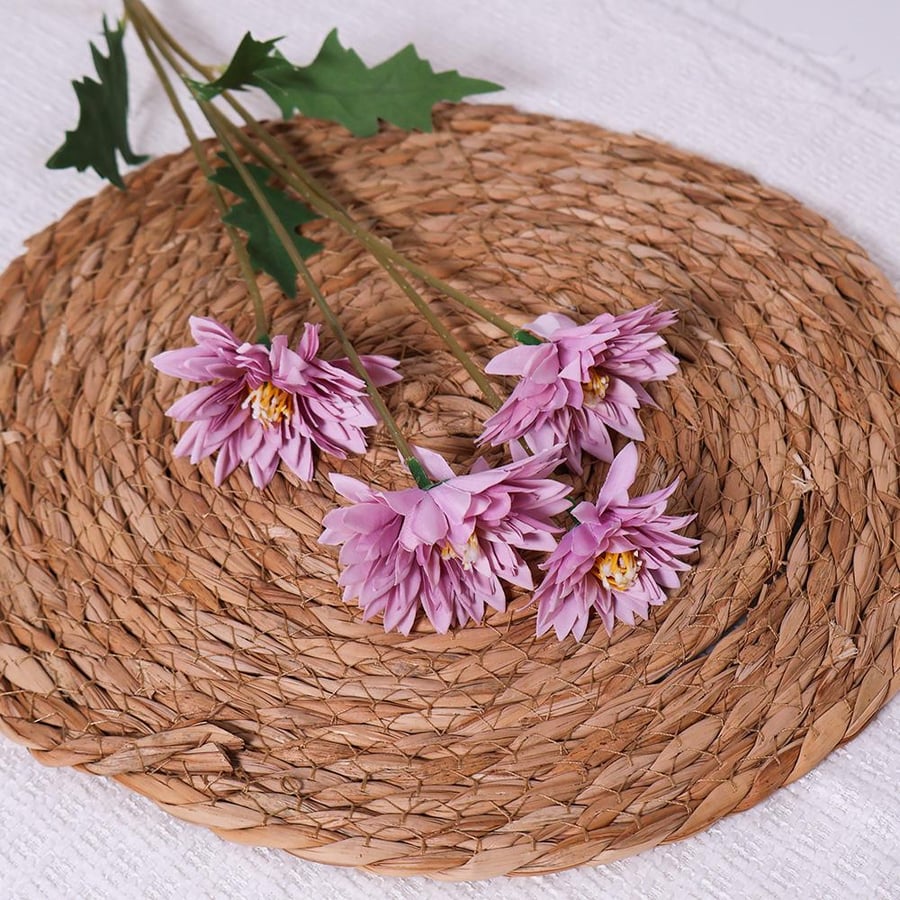 A branch of purple blossom