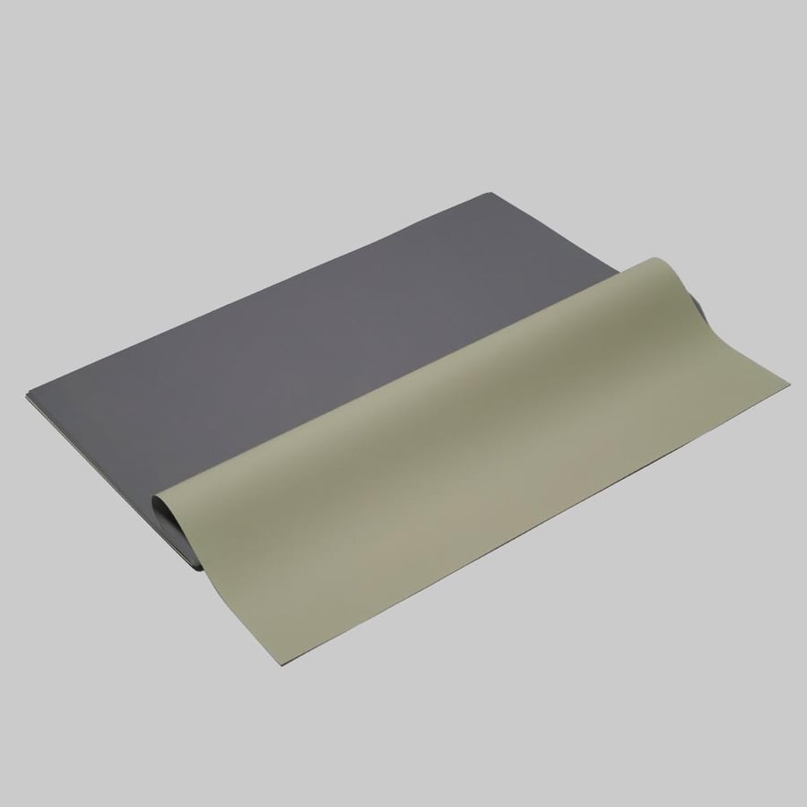 Double-sided plastic wrapping gray + green (20 pieces)