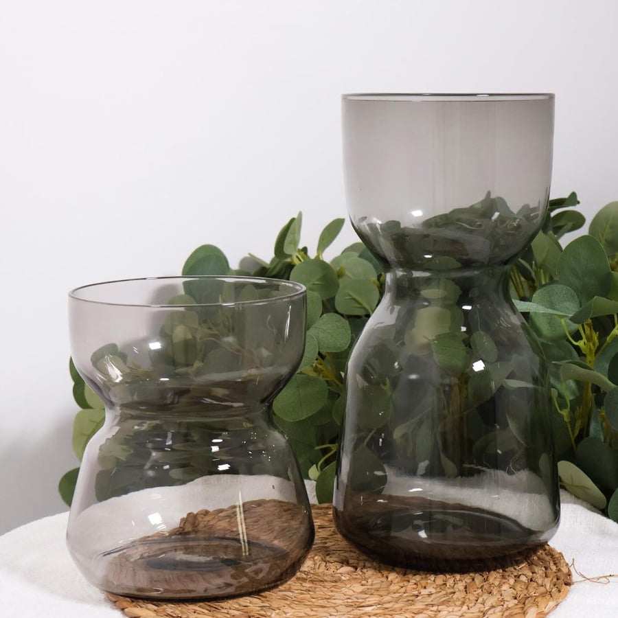 Large glass vase