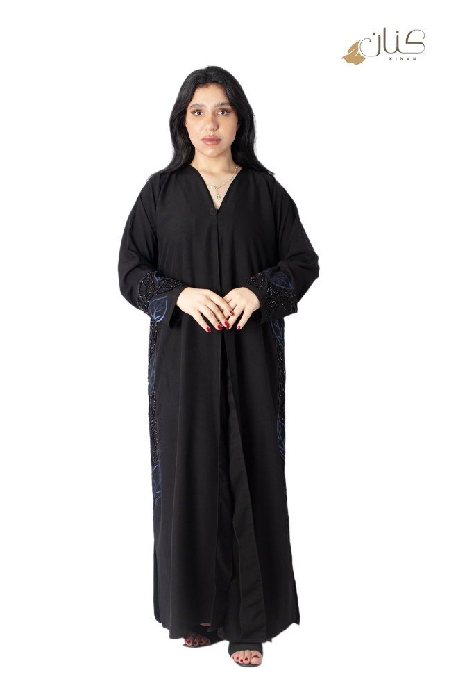 عبايه كريب شك وتطريز