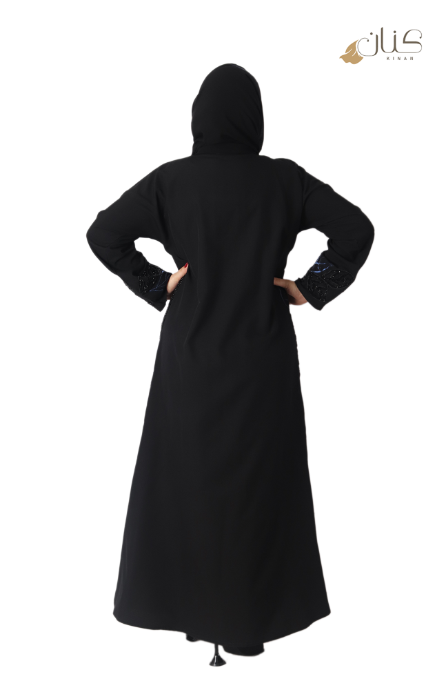 عبايه كريب شك وتطريز