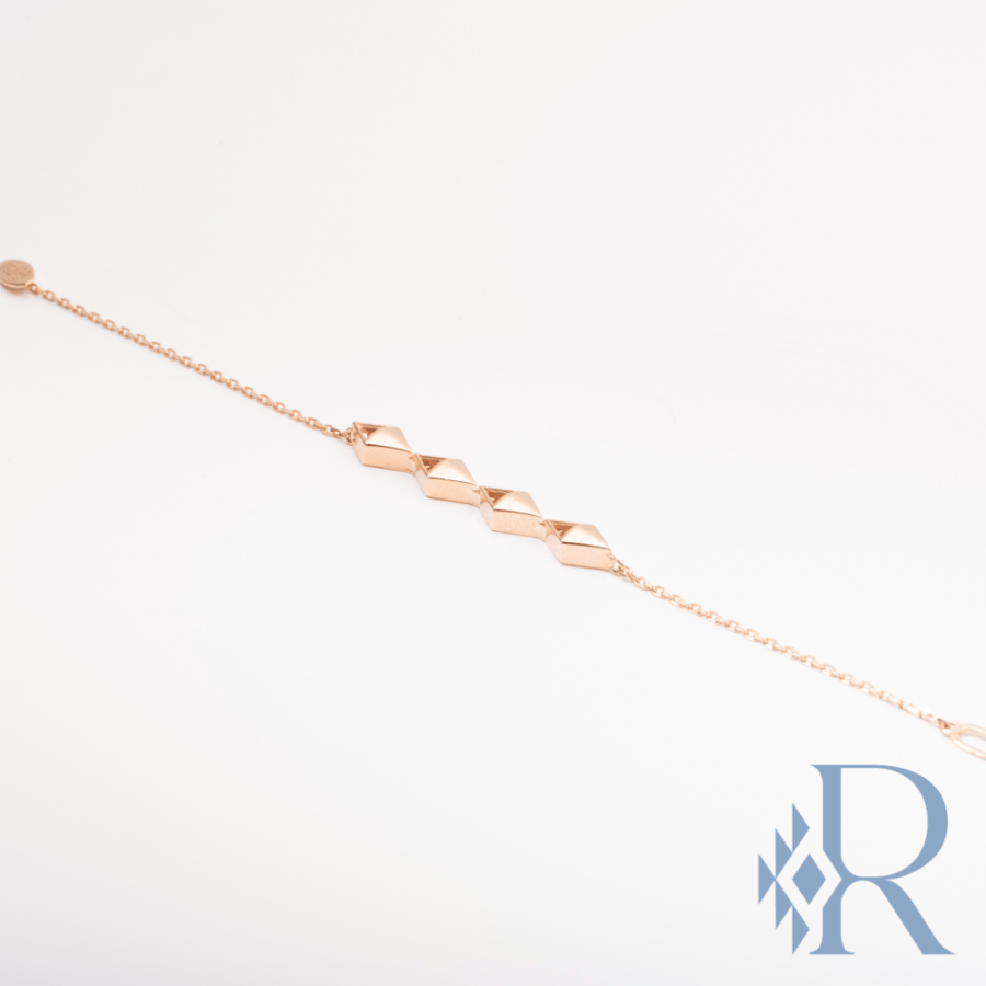 RB:15 Rose Gold Bracelet - اسوارة روز قولد