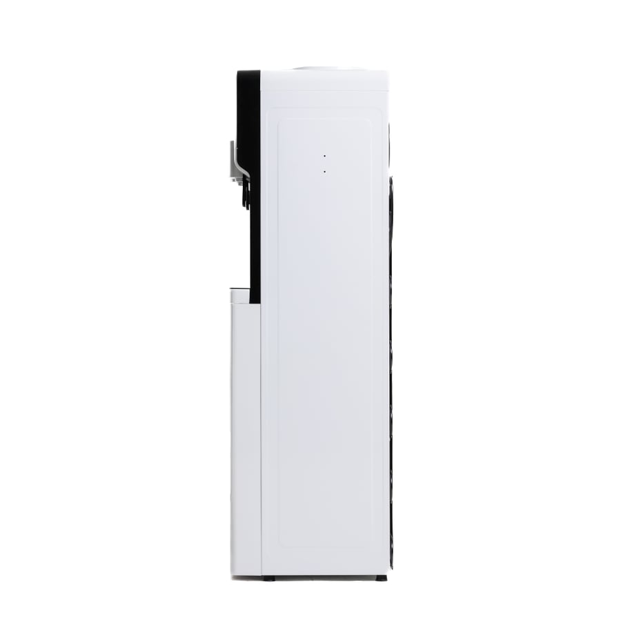 Platinum WD-5020 Top Loading Water Dispenser, Child Lock, 5L Hot/2L Cold, 2 Faucets Cold/Hot, 85 Watts Cold/500 Watts Hot - White/Black "Refurbished product without box"