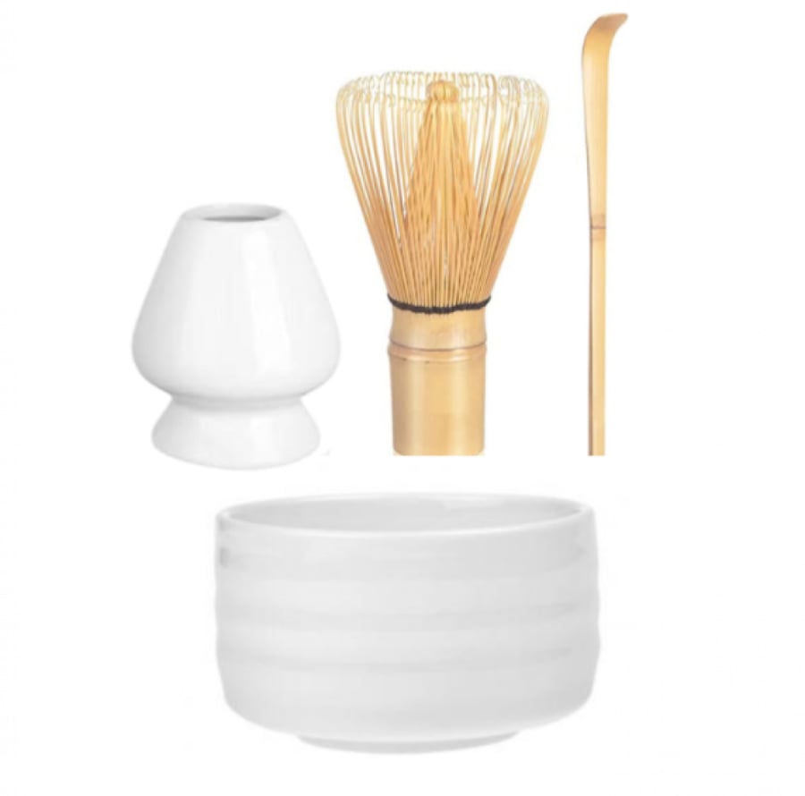 White Matcha Tool Set