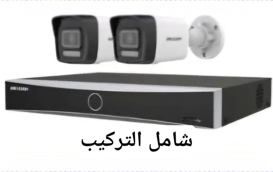 2 cameras 6 megapixel IP network from Hikvision