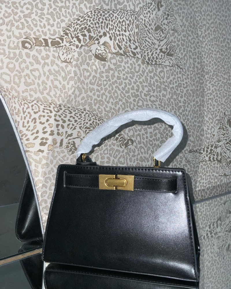 Black handbag