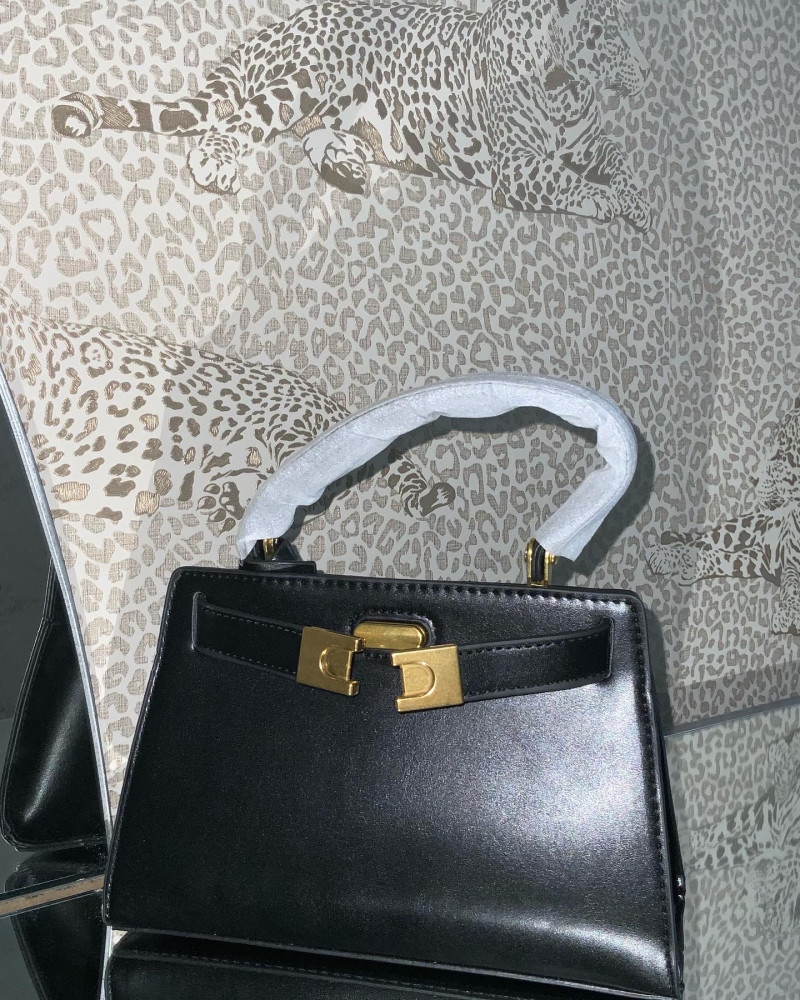 Black handbag