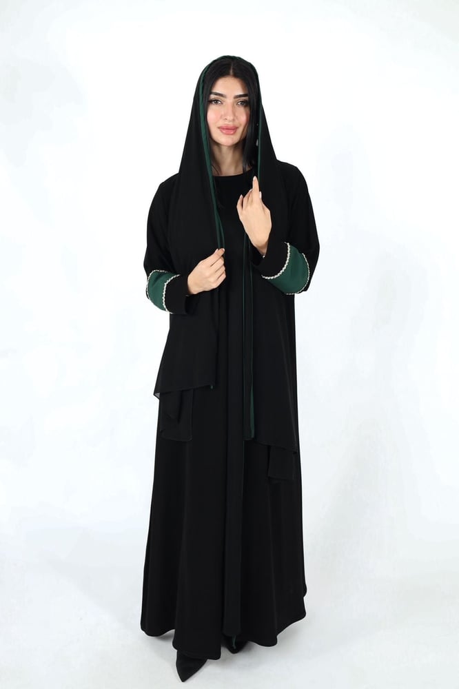 L253 -كريب اسود واخضر