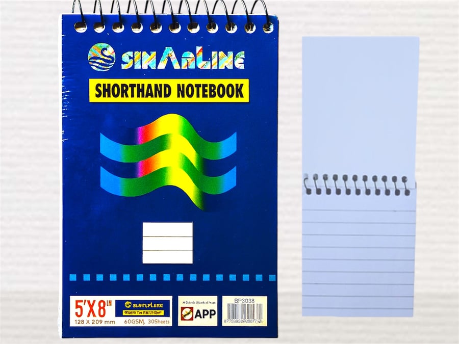 دفتر ملاحظات حلزوني 12x5*8 حبة