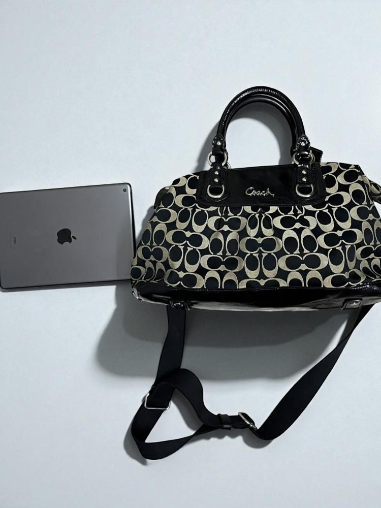 Coach Signature black bag
