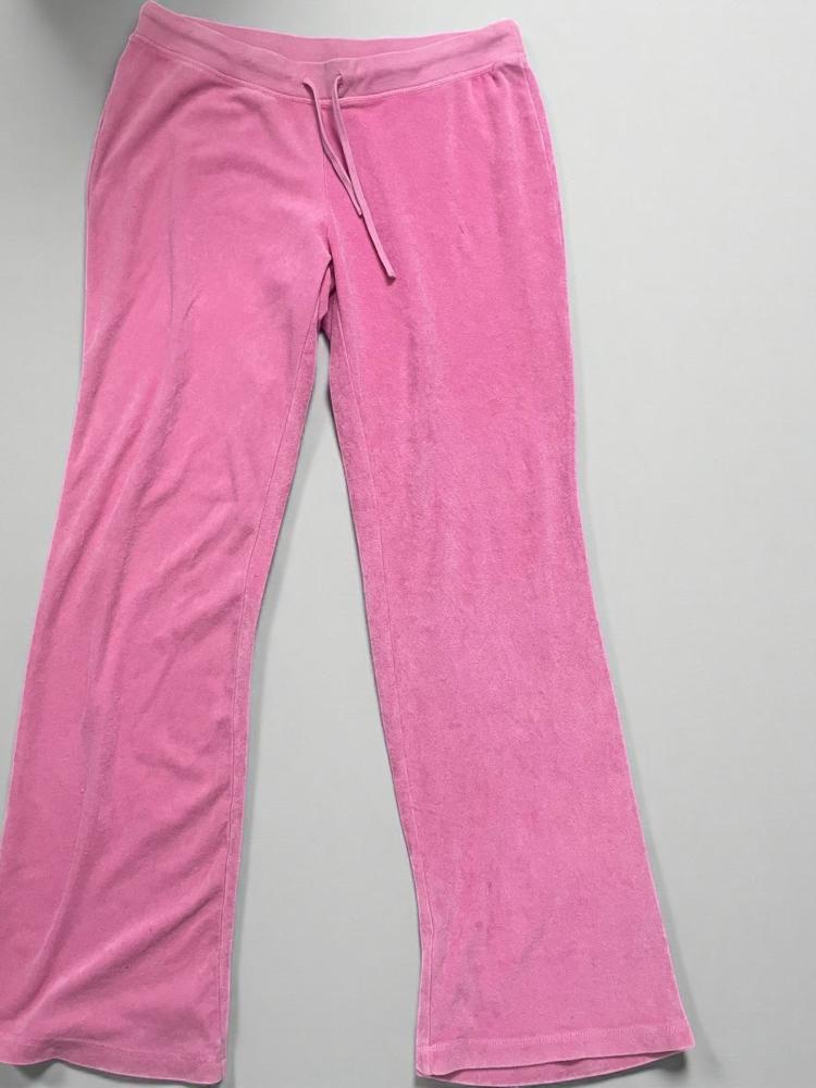 Juicy Couture Pink Velvet Pants - Size M