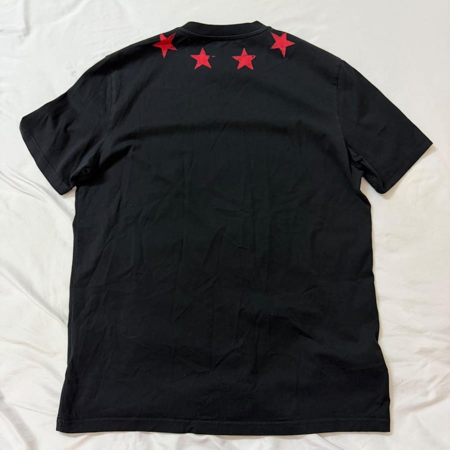 Givenchy Black Star Graphic T-Shirt - Size M