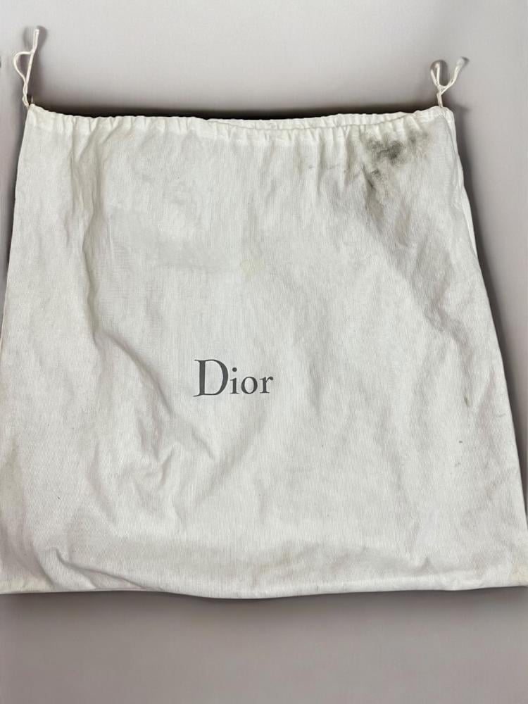 Dior Purple Croc Embossed Patent Leather 61 Tote
