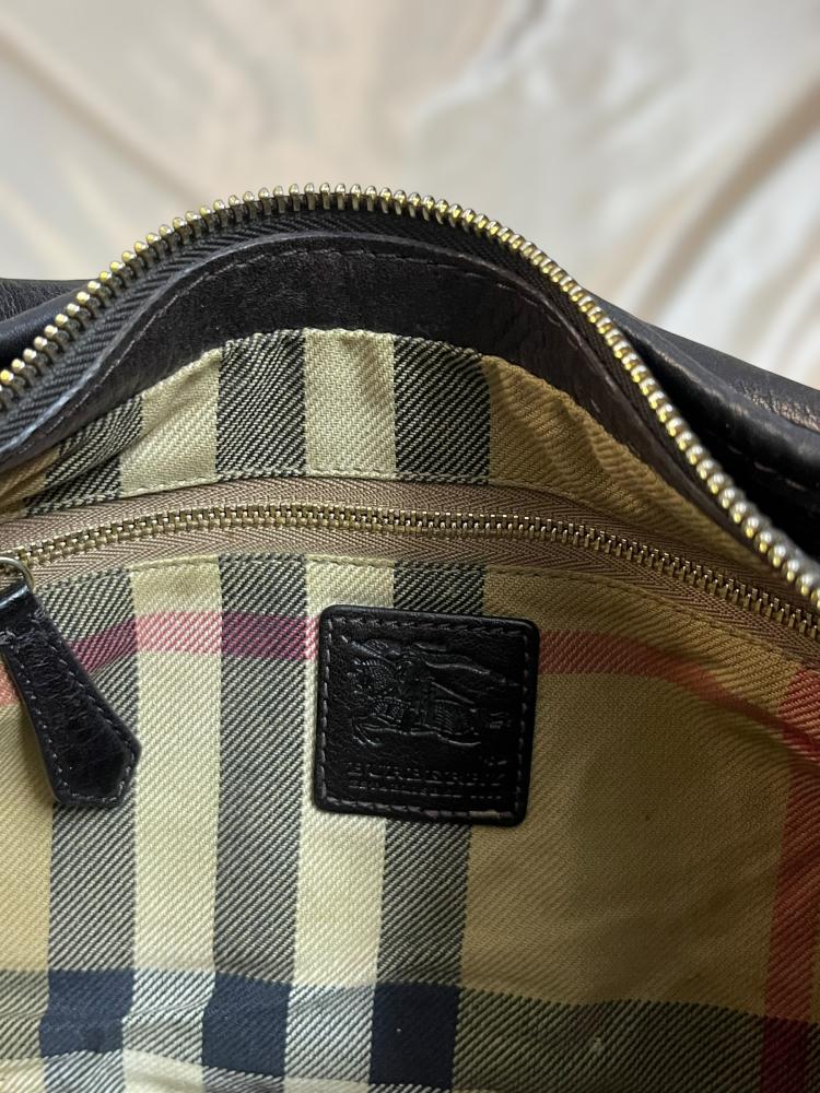 Burberry brown Leather Shoulder Bag
