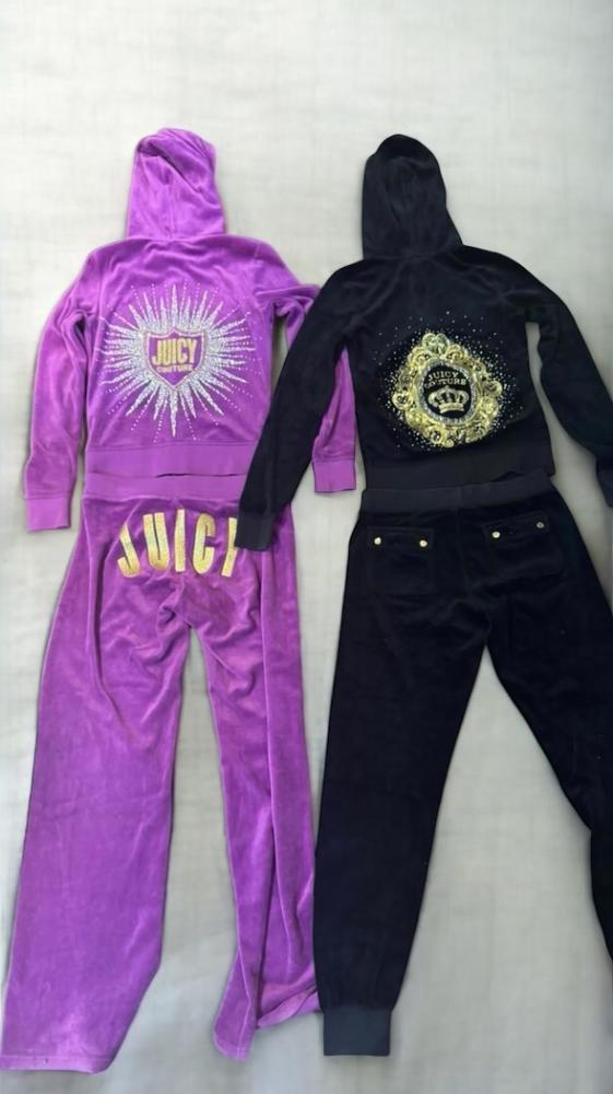 Juicy Couture pink tracksuit size :xs