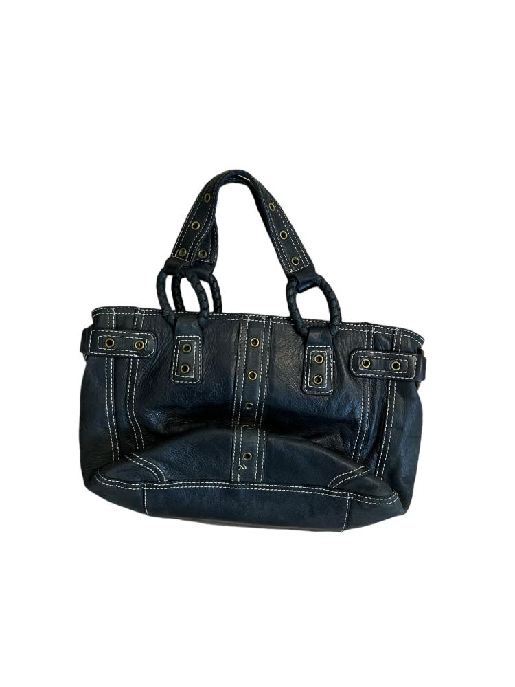 Just Cavalli beige and silver big shoulder bag with small pockets. .