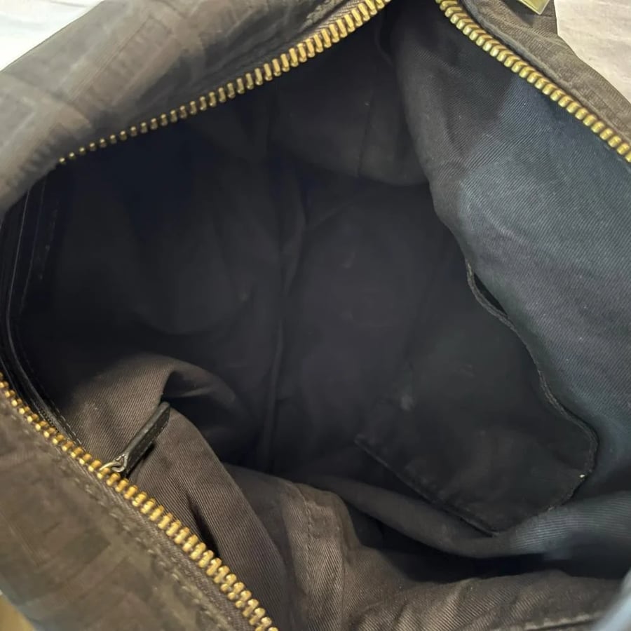Givenchy Black Monogram Jacquard Hobo Bag