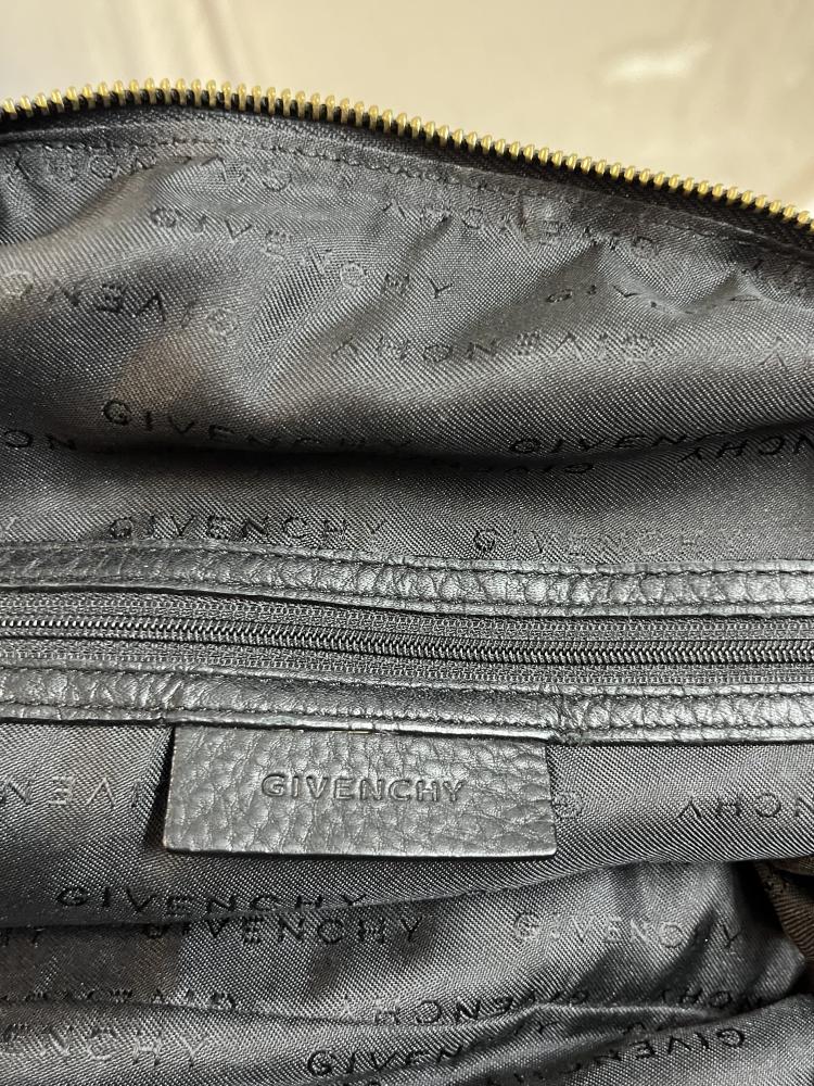 Givenchy Black Leather Tote Bag
