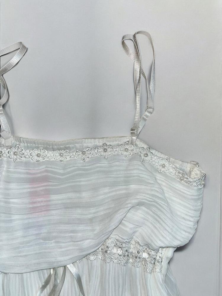 ruched mesh top ,small size
