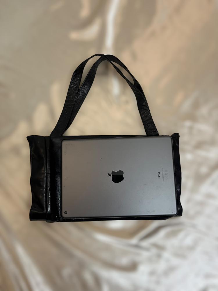 Helmut Lang Black Leather Shoulder Bag