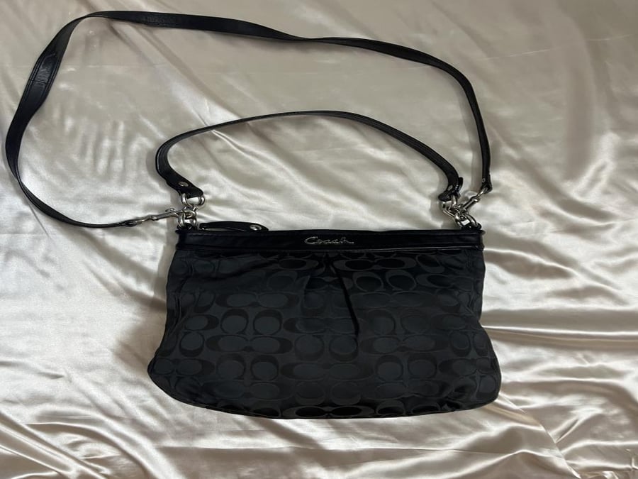 Coach black bag