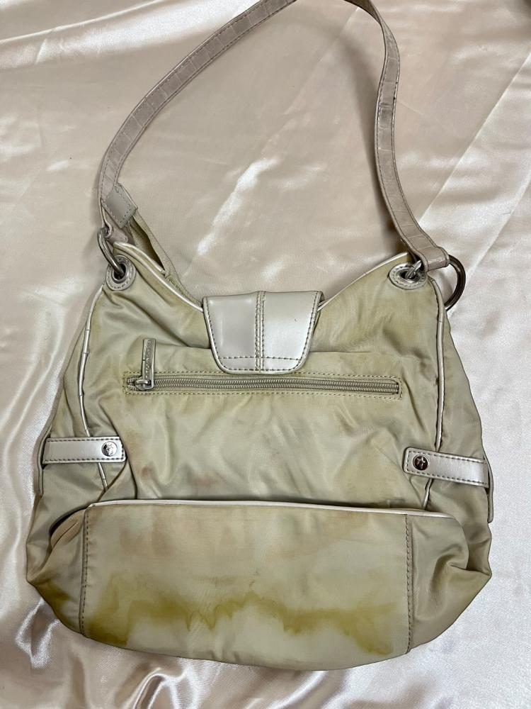 Mugler Silver Star Detail Hobo Bag