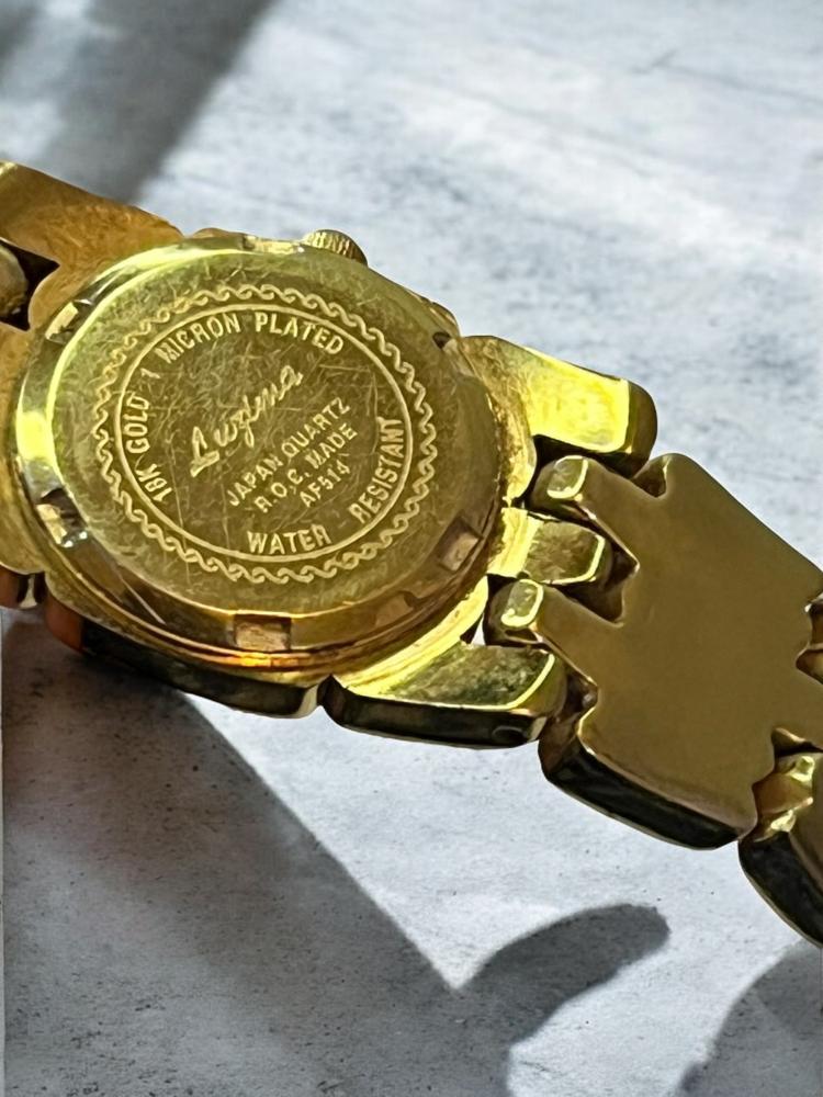 Gold vintage watch