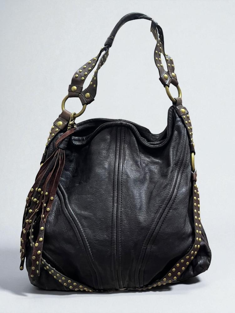 Botkier Brown Leather Hobo Bag