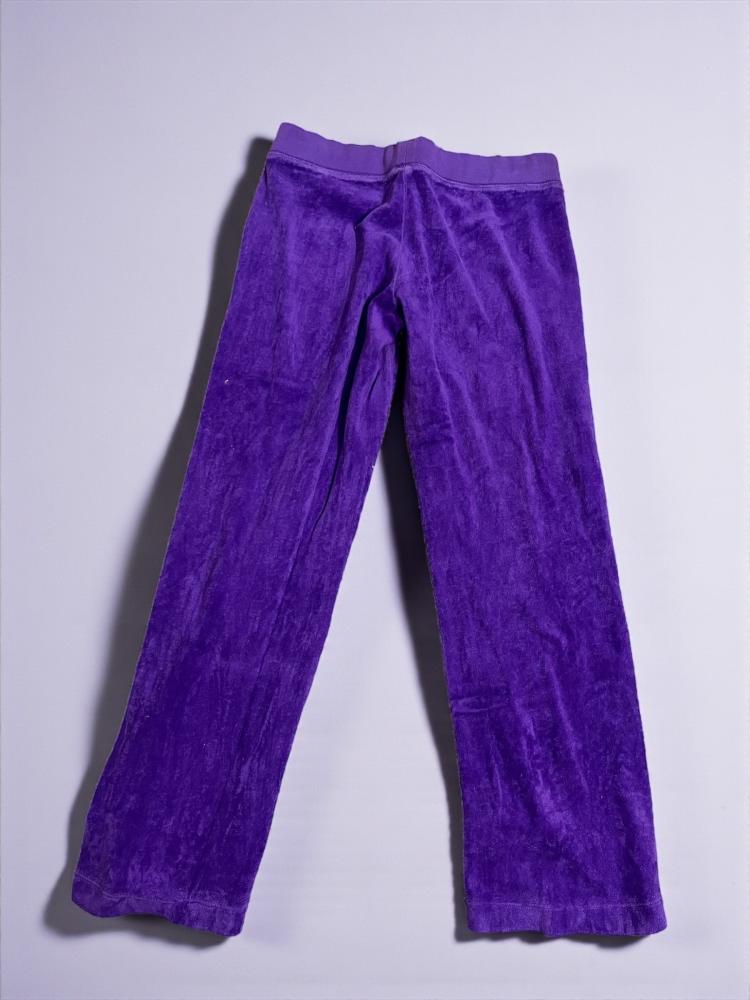 Juicy Couture Purple Velour Sweatpants - Size S