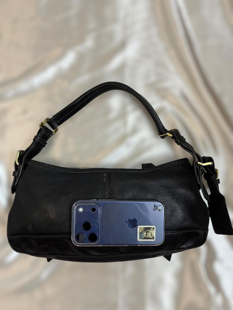 Burberry brown Leather Shoulder Bag