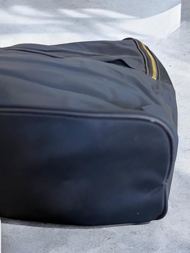 Michael Kors navy blue backpack bag