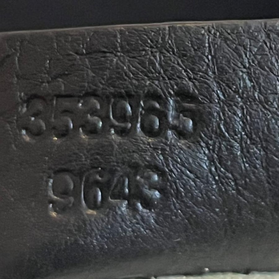 Gucci Black Leather Mini Soho Chain Shoulder Bag