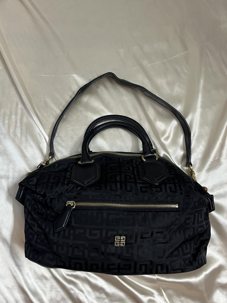 Givenchy Black Leather Tote Bag