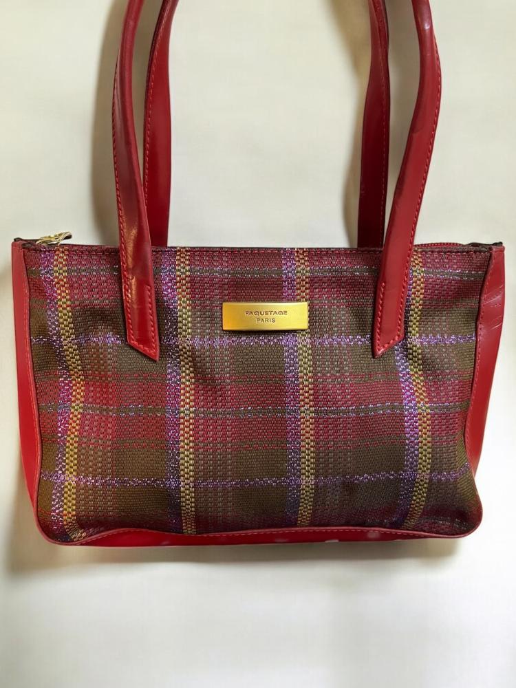 Paquetage Paris Plaid Tote