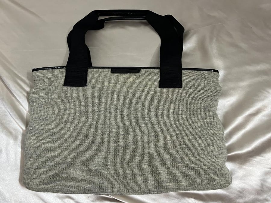 Lacoste Grey Tote Bag