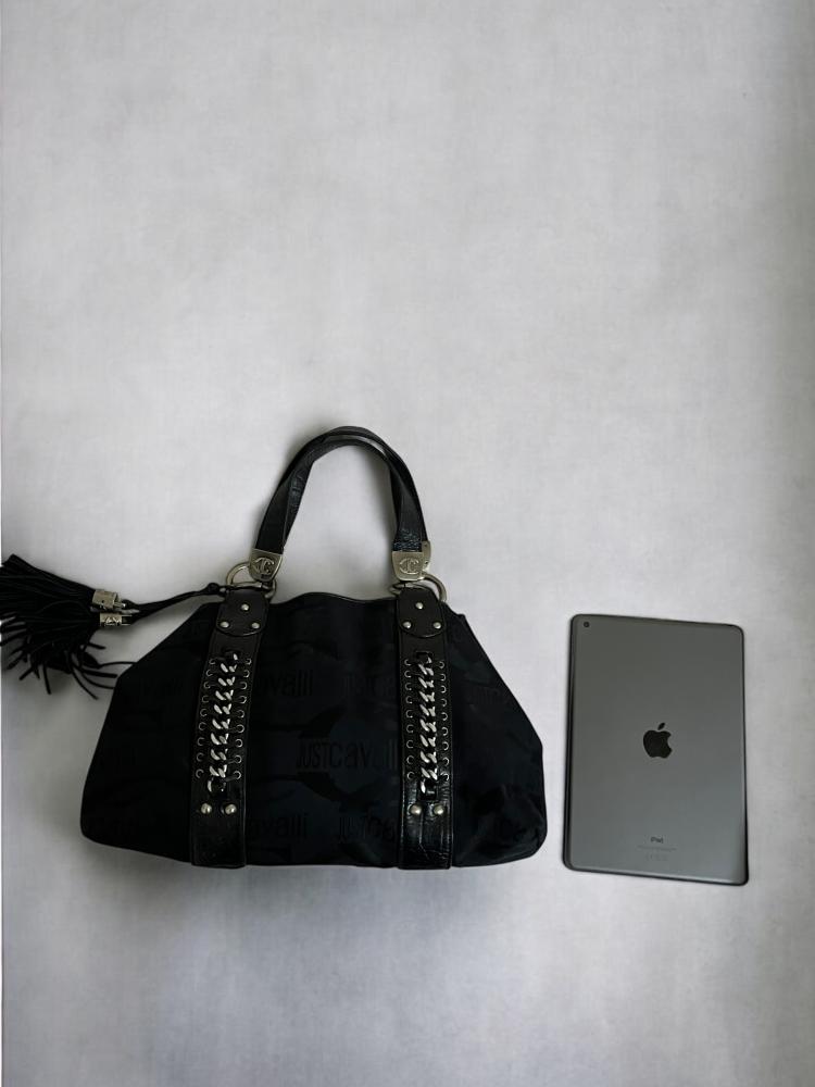 Just Cavalli patent leather handbag