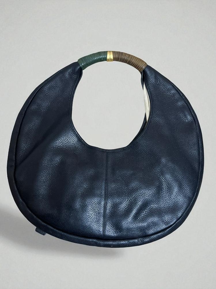 Half moon shoulder bag