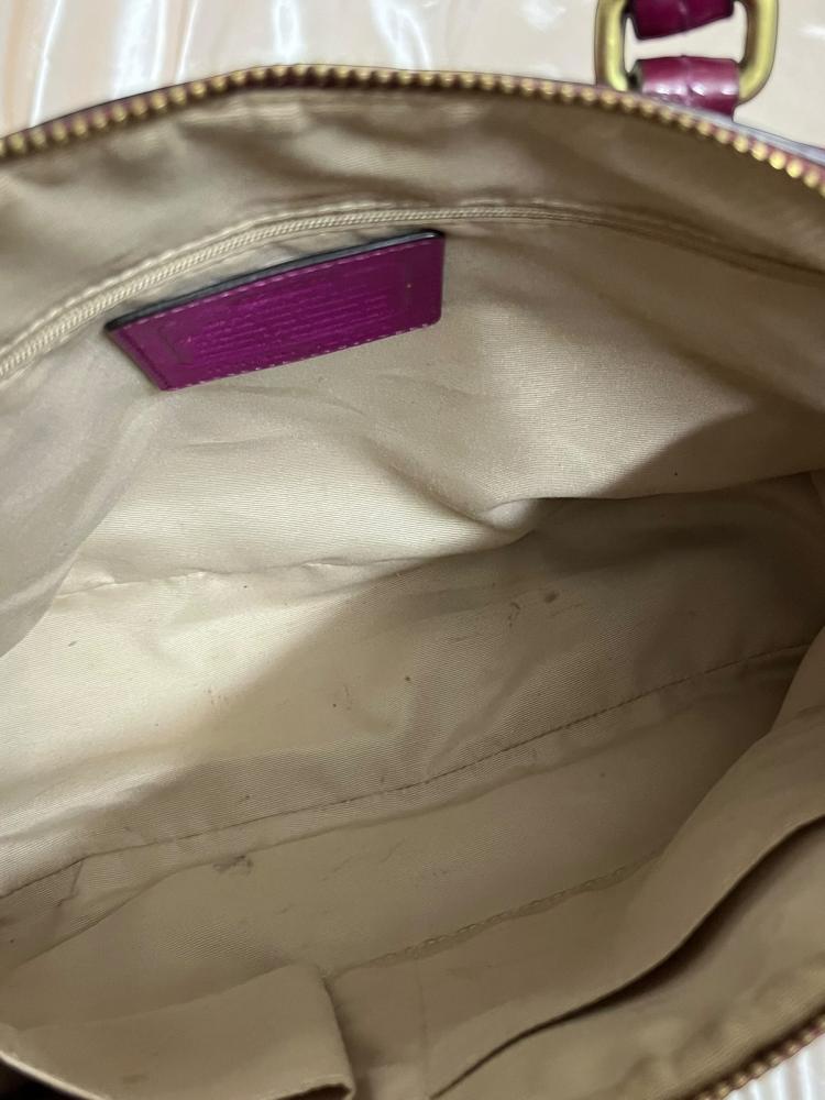 coach Leather Tote Bag