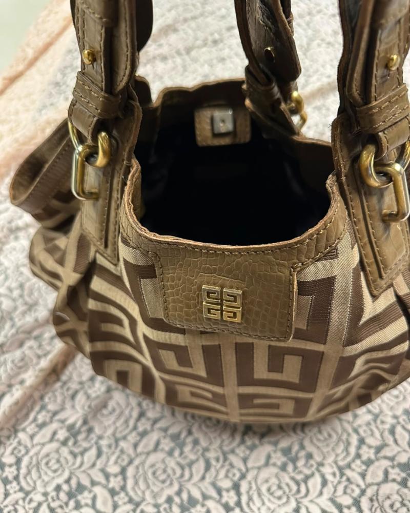 Givenchy Monogram Jacquard Canvas Tote Bag