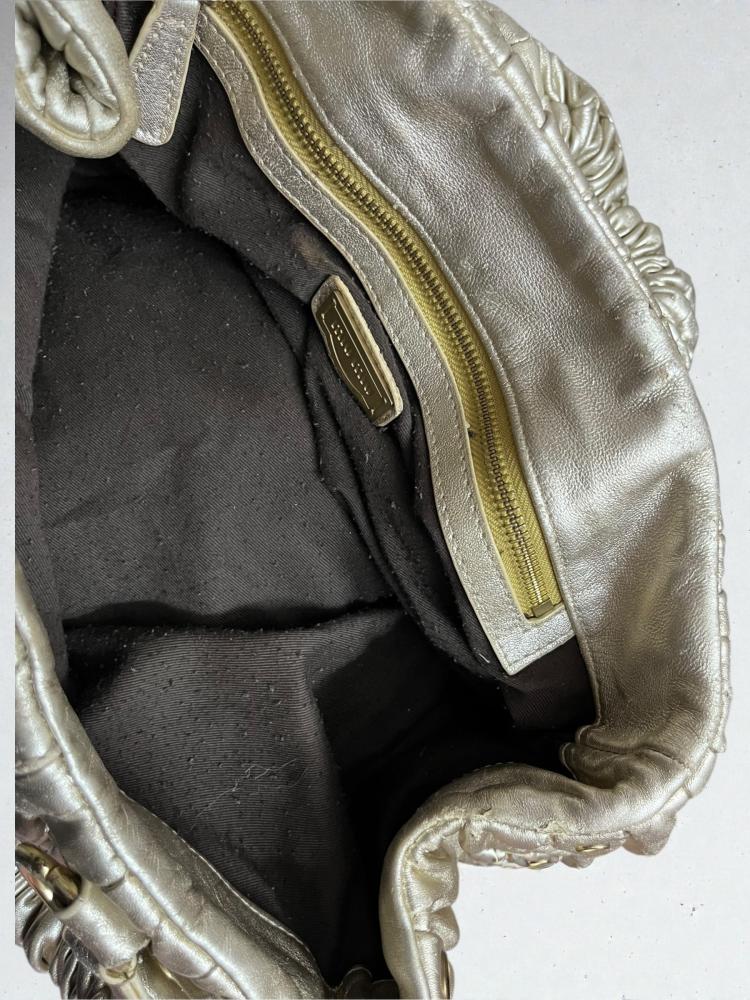 Miu Miu Metallic gold handbag