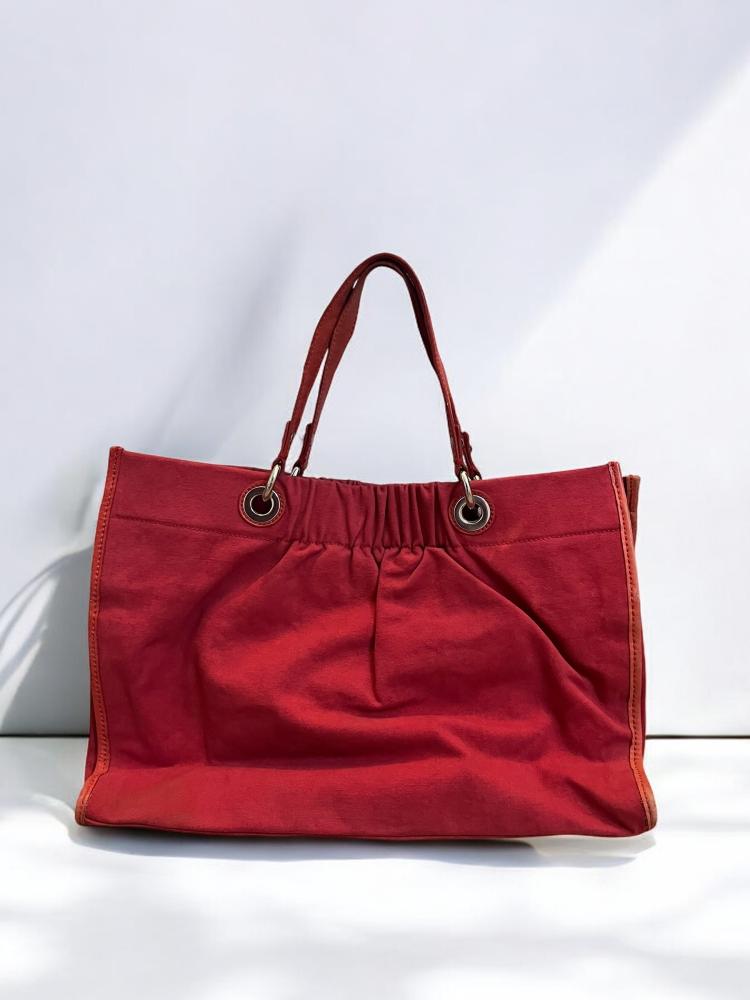 Dolce and Gabbana red/pink tote bag